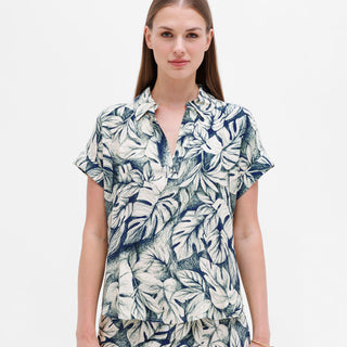 go polo top print