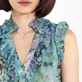 go spring soiree blouse print