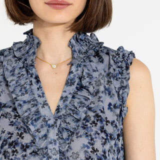 go spring soiree blouse print