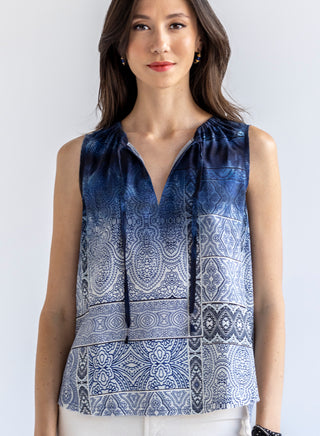 go quite a stretch top print