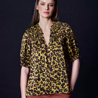 go frilled to bits top print
