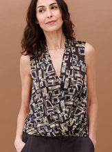 Load image into Gallery viewer, go boho surplice top print