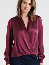 Load image into Gallery viewer, go boho surplice blouse