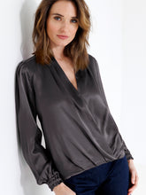 Load image into Gallery viewer, go boho surplice blouse