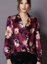 Load image into Gallery viewer, go boho surplice blouse print