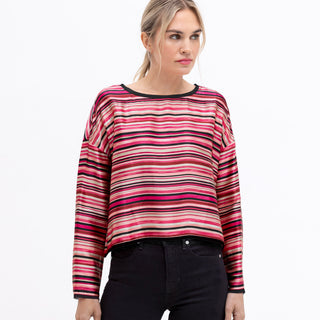 go on the edge top print