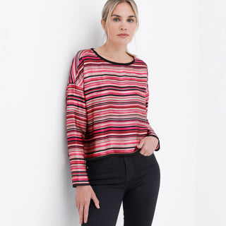 go on the edge top print