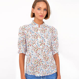 go soft spoken sslv blouse print