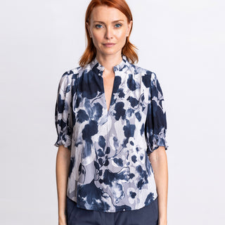 go soft spoken sslv blouse print