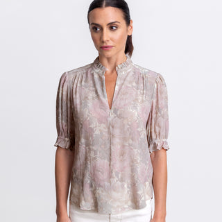 go soft spoken sslv blouse print