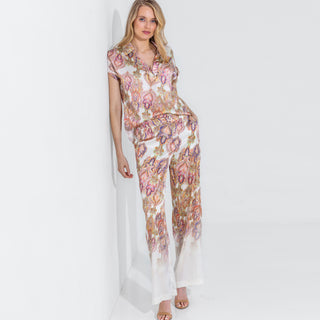 ICONIC go luxe polo top print