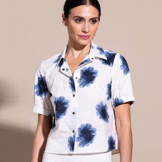 go cotton camp shirt print