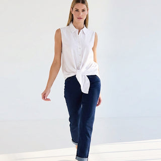 go get waisted sleeveless shirt