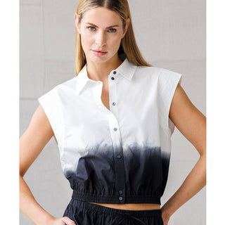 go cotton it's a cinch dip-dye shirt