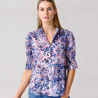 go cotton hannah top print