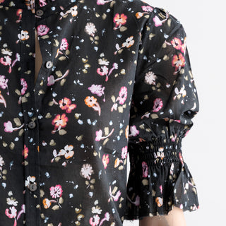 go cotton hannah top print