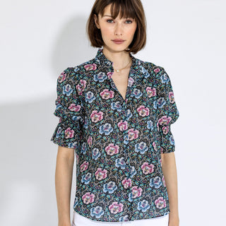 go cotton hannah top print