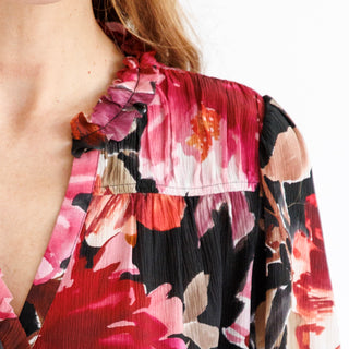 go girly blouse print