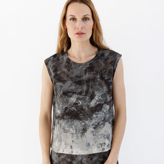 go out of your shell metal print
