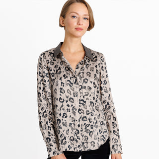 go le blouse beaded print