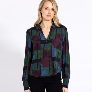 go spoken word blouse print