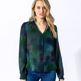 go frill-seeker blouse print