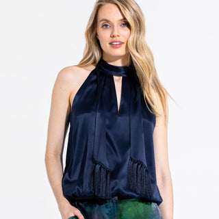 go in a bubble blouse