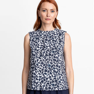 go cotton tuck it away top print
