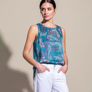 go ruched tee print