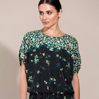 go bubble blouse redux print