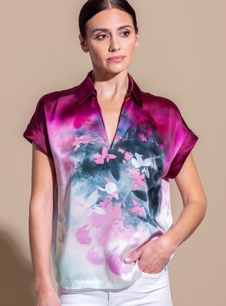 ICONIC go polo top redux print