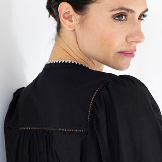 go cotton beat poet blouse