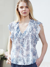 Load image into Gallery viewer, go flower child blouse print