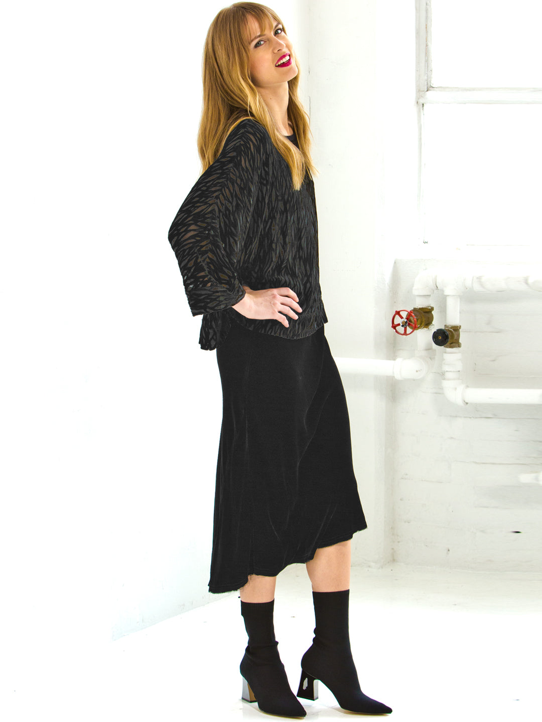 Velvet skirt canada sale